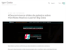 Tablet Screenshot of igorcosta.com